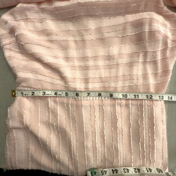 Dark Pink Ruffled Pink Maxi Dress Size S - Picture 4 of 7